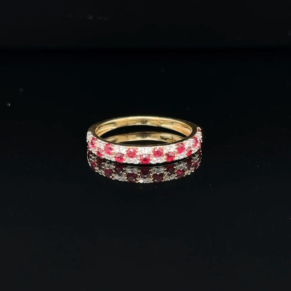 Ruby Pavé Ring
