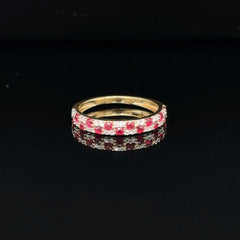 Ruby Pavé Ring