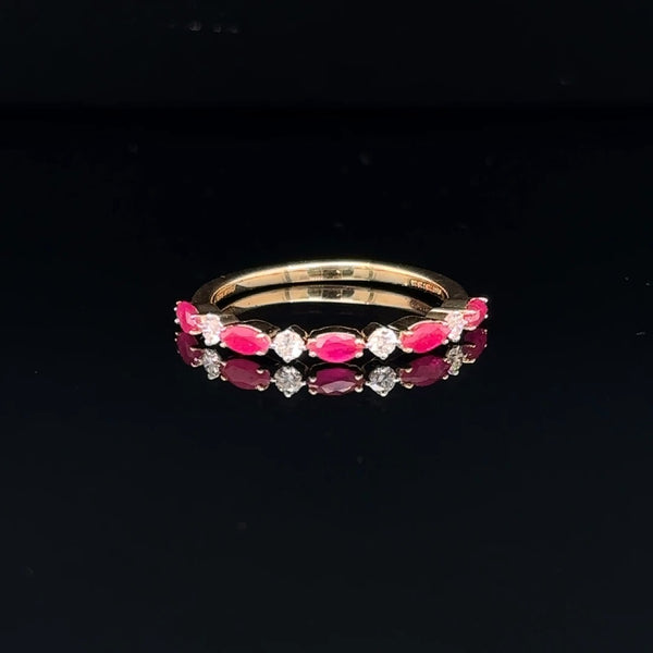 Marquise Ruby Ring