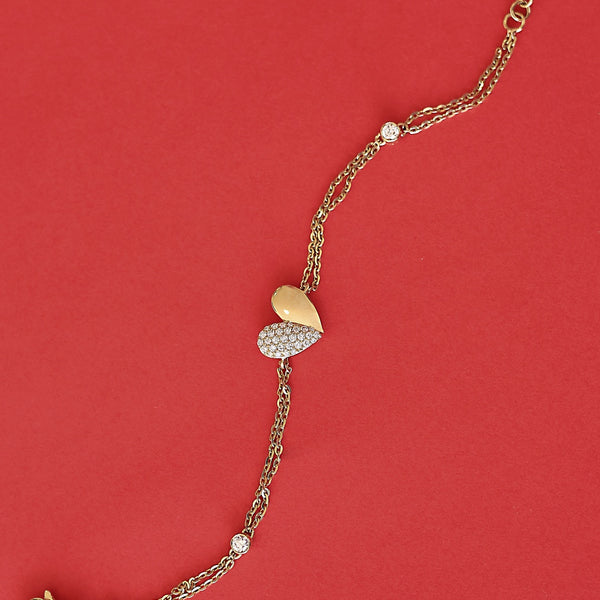 Split Heart Bracelet