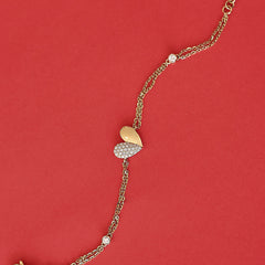 Split Heart Bracelet