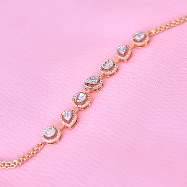 Multi-Shape Tennis Bracelet