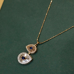 Sapphire Cascade Pendant