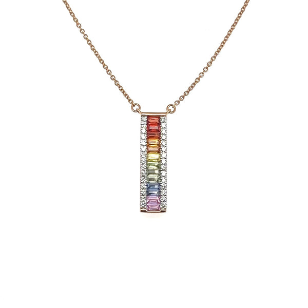 Rainbow Row Pendant