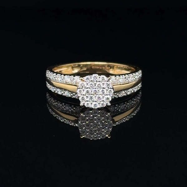 Twin Row Ring