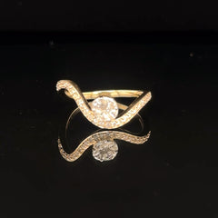 Ribbon Curl Ring