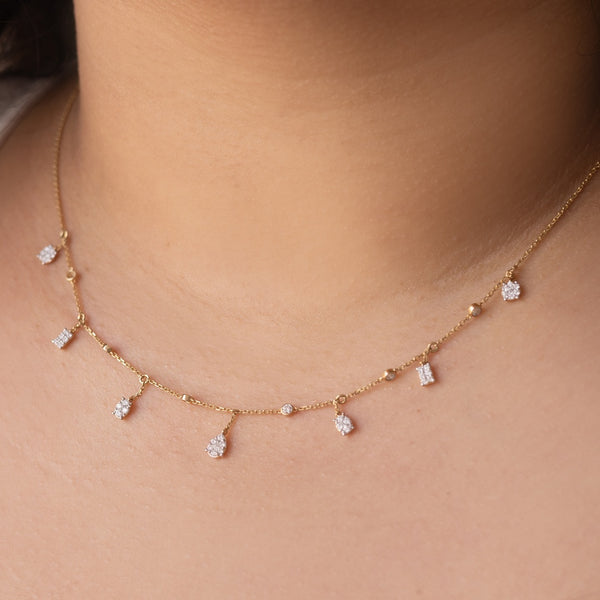 Confetti Drop Necklace
