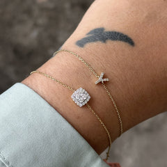 Cushion Cluster Bracelet