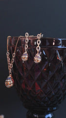 Swirl Teardrop Earrings