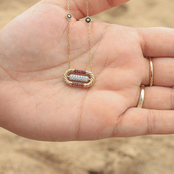 Roulette Lock Pendant
