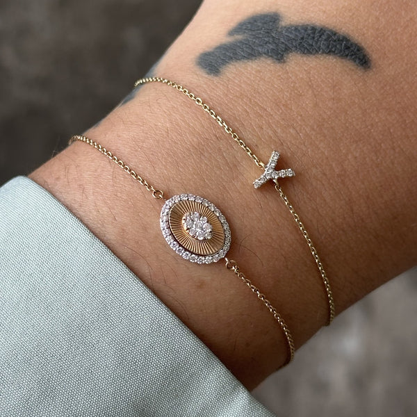 Sunburst Halo Bracelet